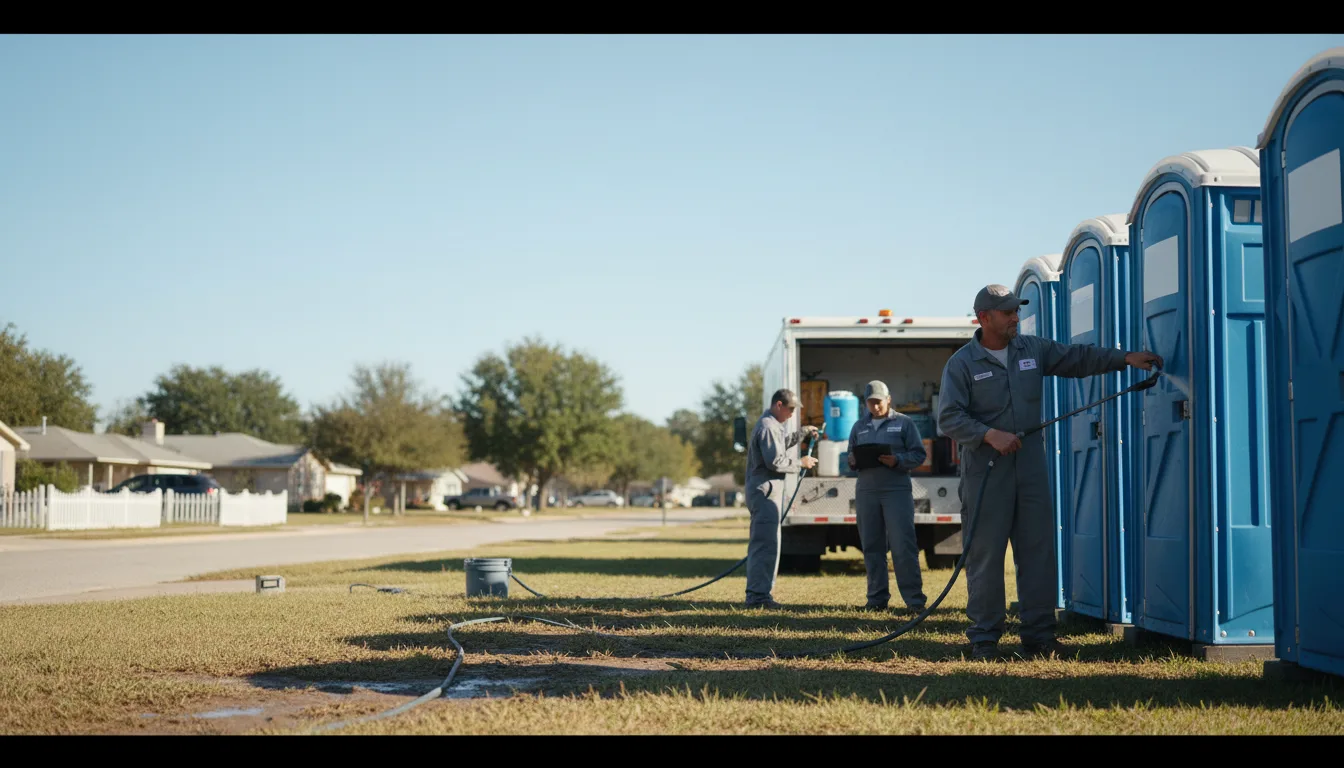 Long-Term Portable Toilet Rental in Liberty, IN near me